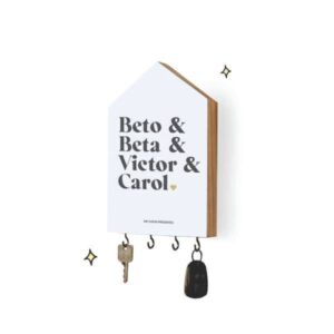 Porta Chaves Personalizado com Nome