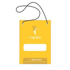 Porta Credencial de Plástico Personalizado