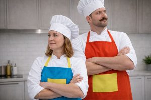 Avental de TNT personalizado