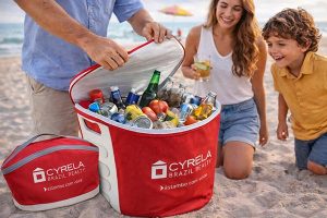 Balde Dobrável Personalizado