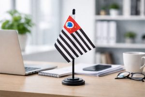 Bandeira de Mesa personalizado