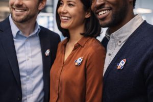 Colegas de trabalho pin