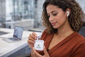 Fone de Ouvido Personalizado 3